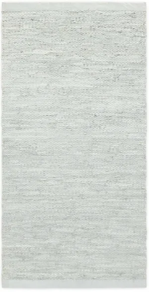 Rug Solid Leather Rug Limestone, 140 X 200 Cm