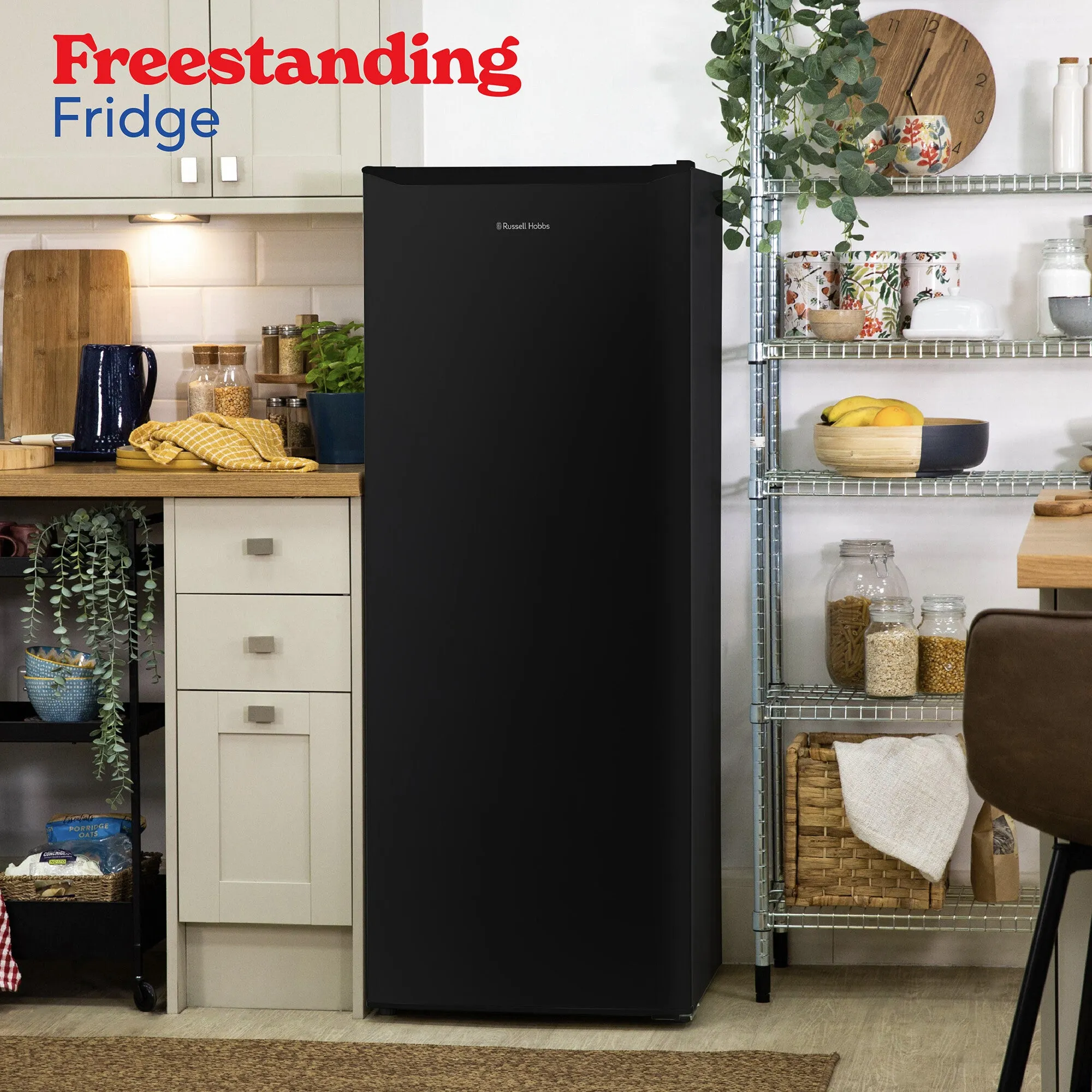 Russell Hobbs RH143LF552E1B fridge Freestanding 242 L E Black