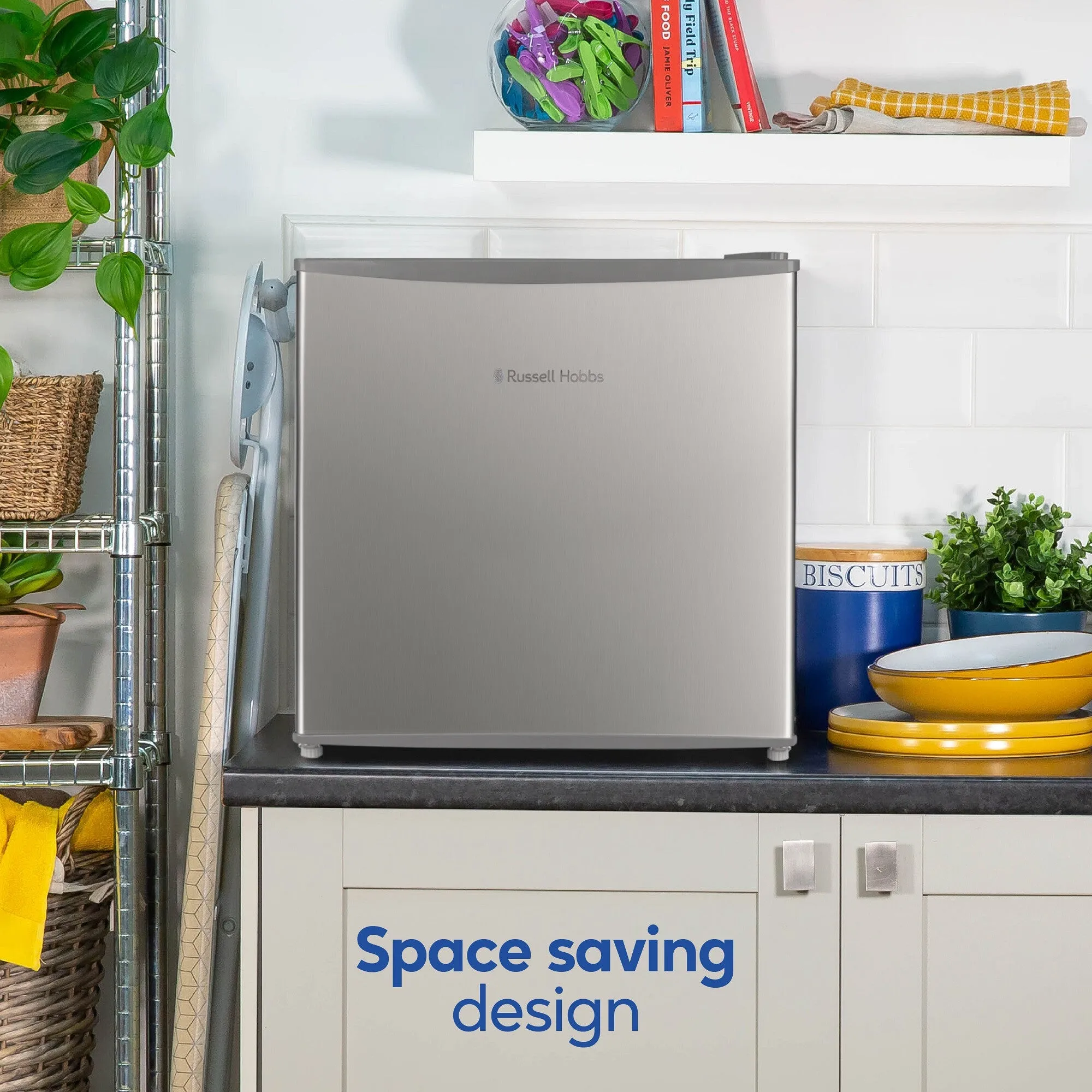 Russell Hobbs RHTTF0E1SS fridge Countertop 43 L E Stainless steel