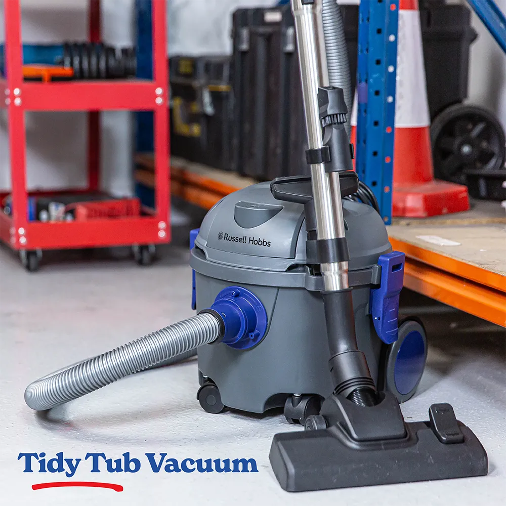 Russell Hobbs RHTV2001 Tidy Tub Vacuum - Grey & Blue
