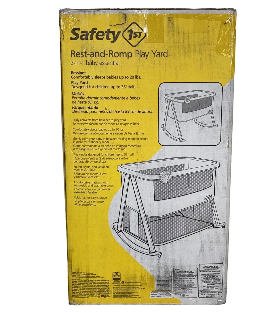 Safety 1st Rest-and-Romp Play Yard, Dunes Edge