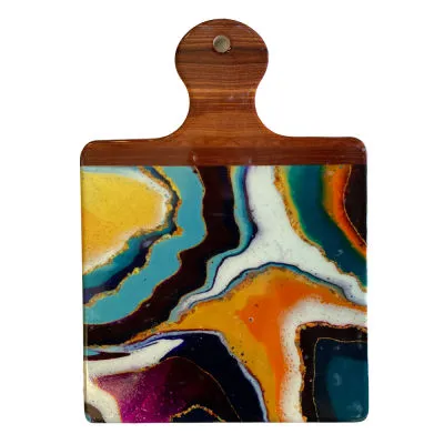SALE🔥MULTI COLOUR CRYSTAL LOOK CERAMIC TRIVET