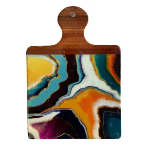 SALE🔥MULTI COLOUR CRYSTAL LOOK CERAMIC TRIVET