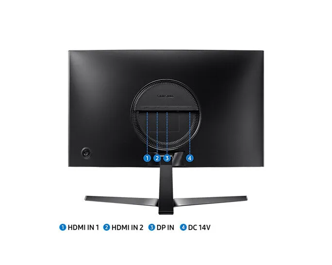 Samsung CRG5 LC24RG50FQRXXU 24" Full HD Curved Gaming Monitor - 144Hz, 4ms, VA, AMD FreeSync, Black