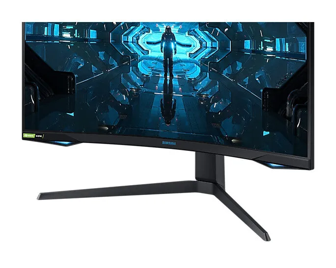 Samsung Odyssey C32G75TQS 31.5" WQHD Curved Gaming Monitor - 240Hz, 1ms, VA, G-Sync Compatible, AMD FreeSync Premium Pro, Height Adjustable, Black