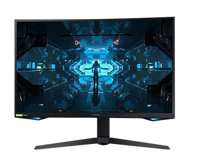 Samsung Odyssey C32G75TQS 31.5" WQHD Curved Gaming Monitor - 240Hz, 1ms, VA, G-Sync Compatible, AMD FreeSync Premium Pro, Height Adjustable, Black