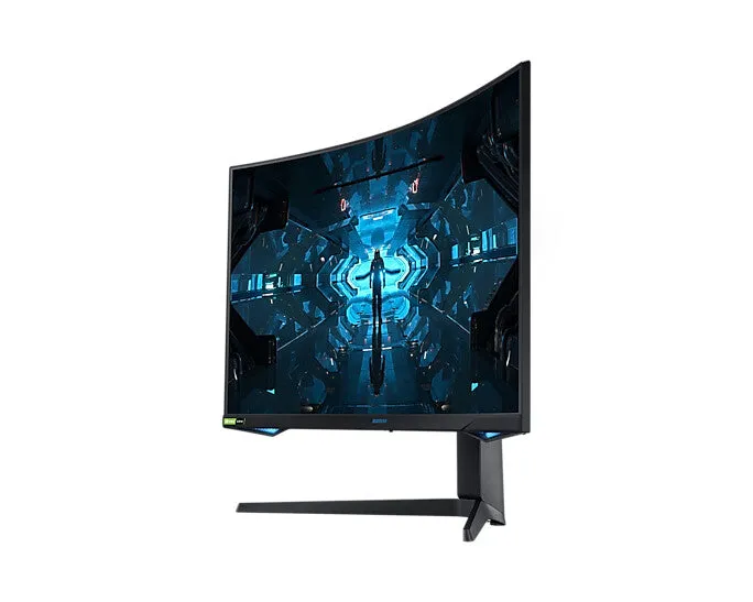 Samsung Odyssey C32G75TQS 31.5" WQHD Curved Gaming Monitor - 240Hz, 1ms, VA, G-Sync Compatible, AMD FreeSync Premium Pro, Height Adjustable, Black