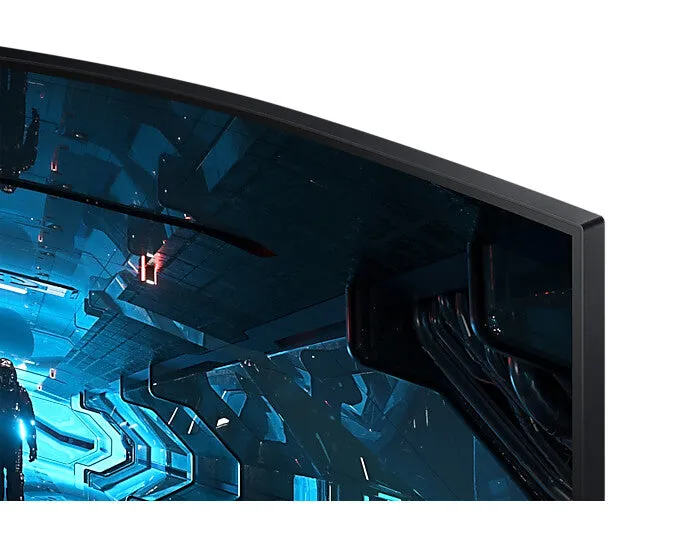 Samsung Odyssey C32G75TQS 31.5" WQHD Curved Gaming Monitor - 240Hz, 1ms, VA, G-Sync Compatible, AMD FreeSync Premium Pro, Height Adjustable, Black