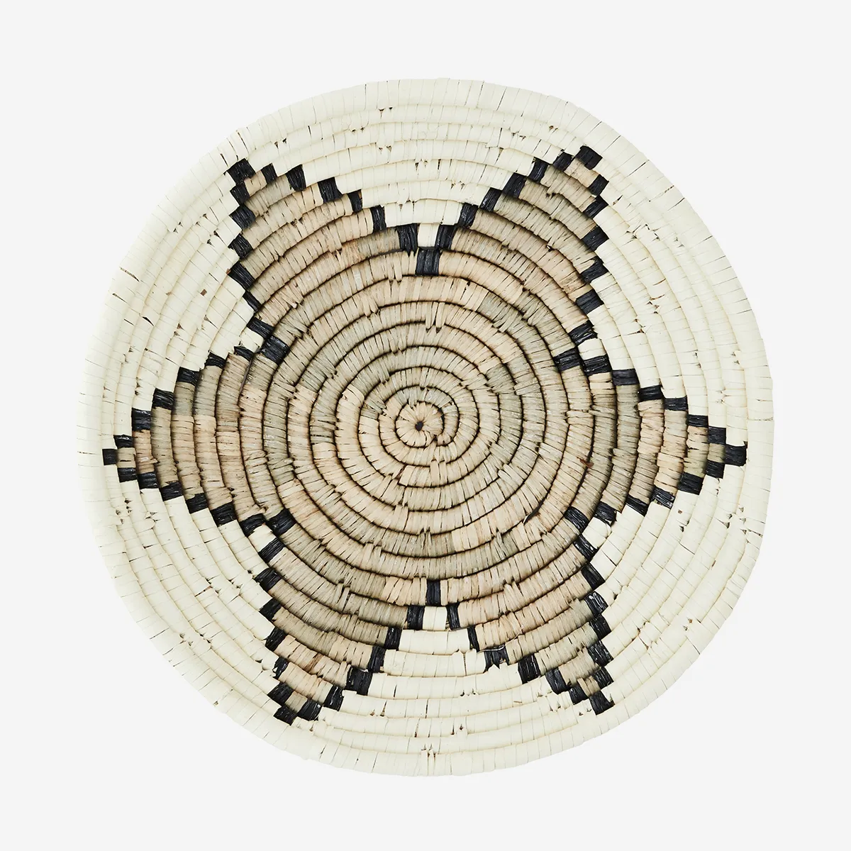 Seagrass Tray - Natural, Ecru & Black