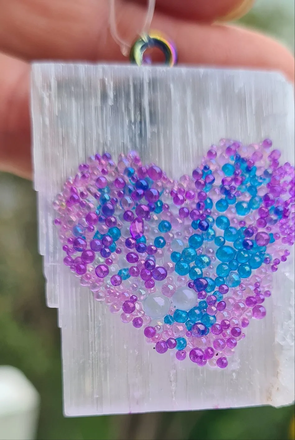 SELENITE PENDANTS