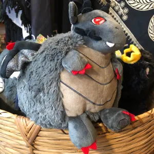 Shadow Dragon Stuffie - Plush Toy - Mini Squishable - Soft
