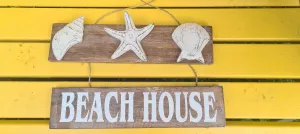 SHELL BEACH HOUSE WALL ART