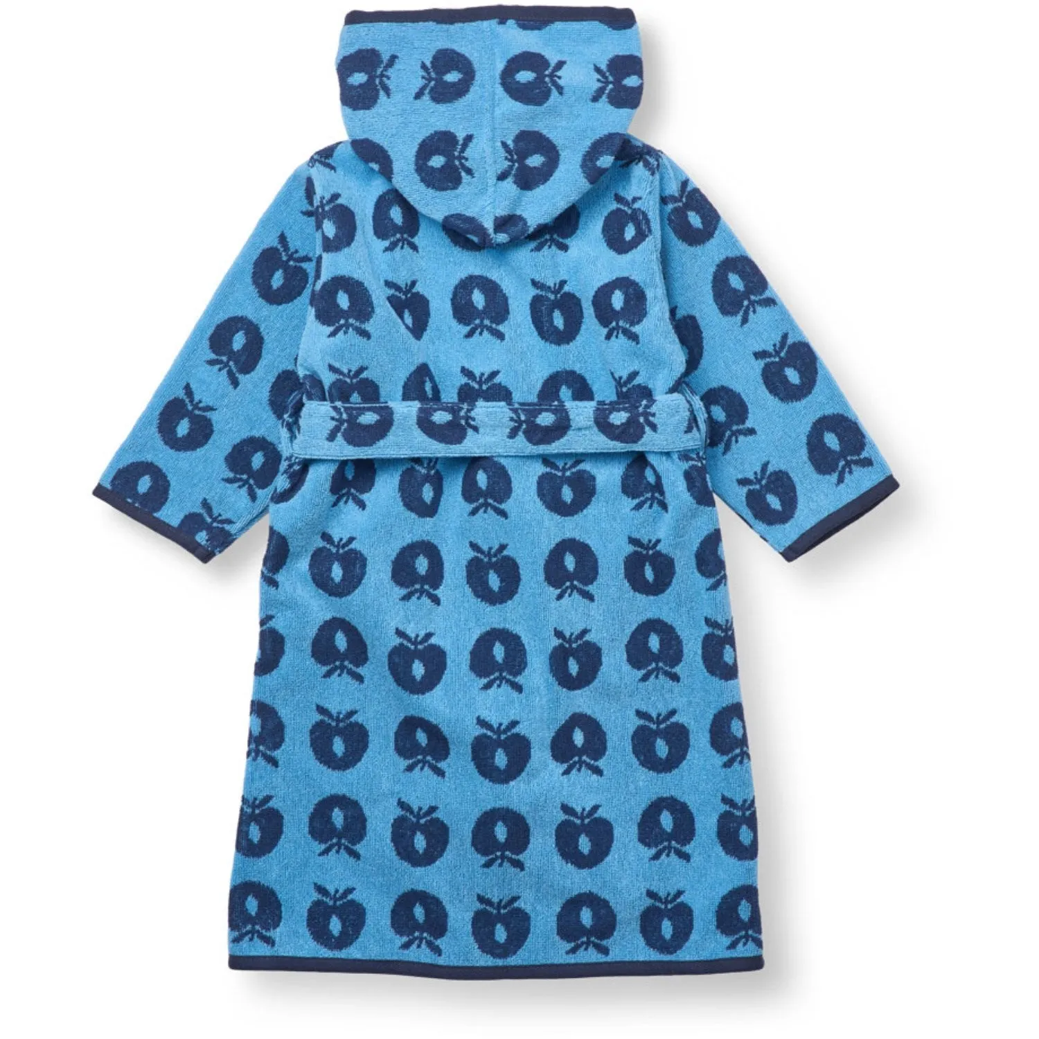 Småfolk Blue Grotto Bathrobe With Apples