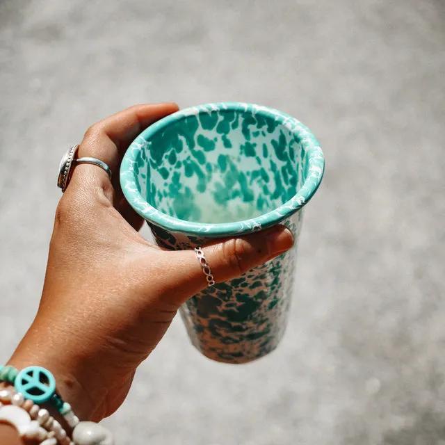 Splatter 14 oz Tumbler - Yellow