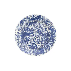 Splatter Dinner Plate - Navy & Cream