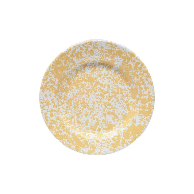 Splatter Dinner Plate - Yellow Splatter