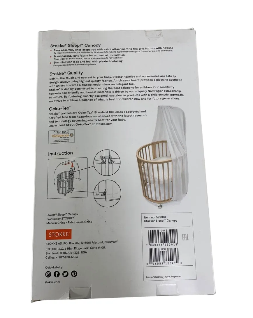 Stokke Sleepi Canopy, V3, White
