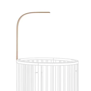 Stokke Sleepi Drape Rod, Hazy Grey, V3