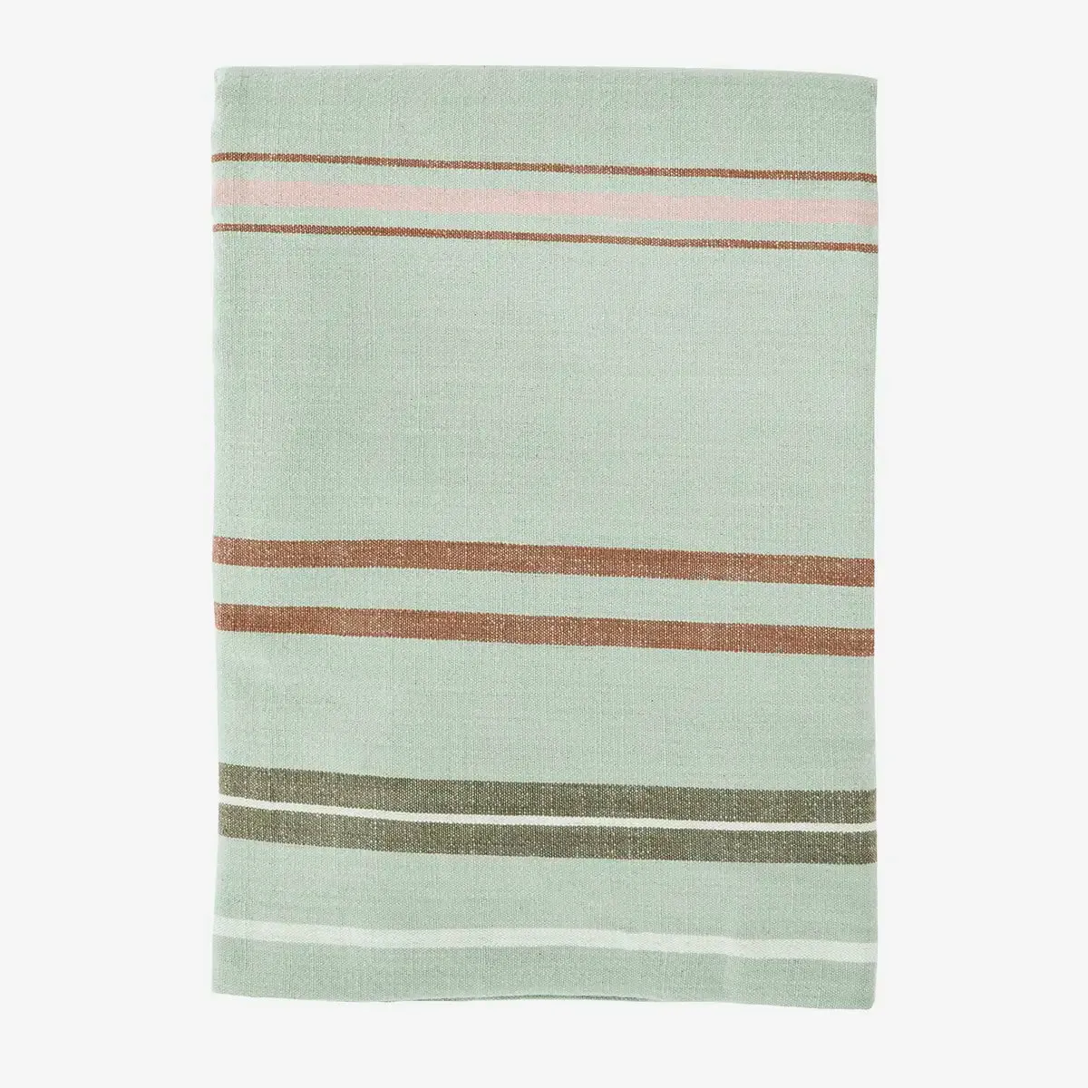 Striped Tablecloth - Sage