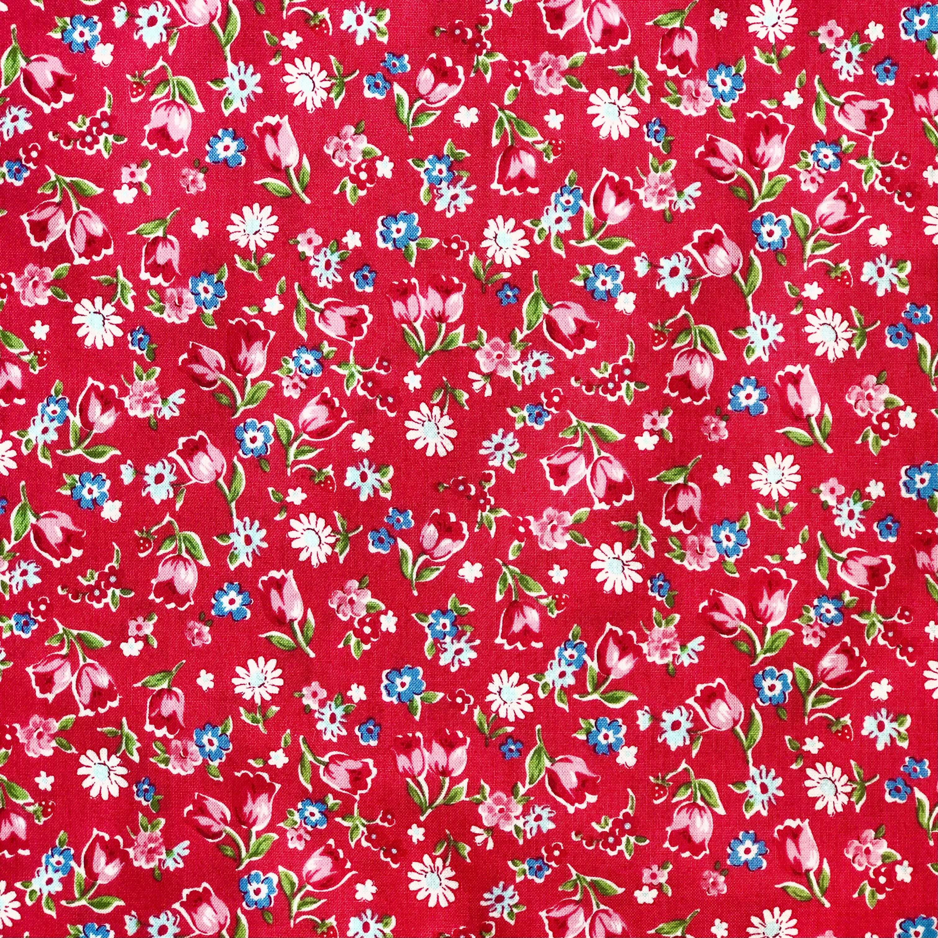 Sweet Tulip - Red - Atsuko Matsuyama - 30's Collection - Yuwa
