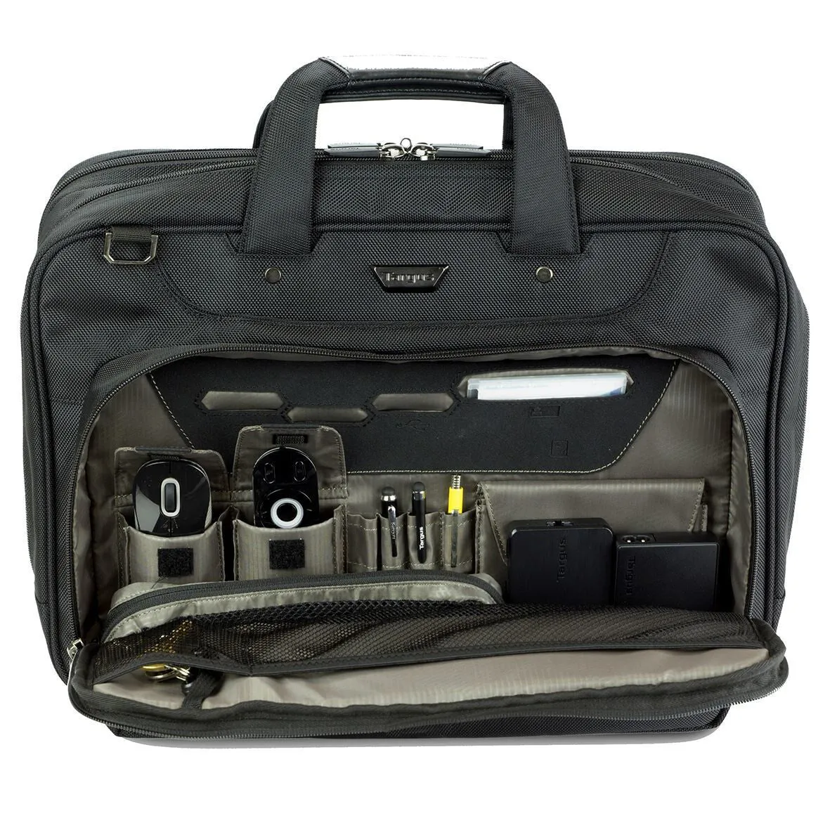 Targus Corporate Traveller 39.6 cm (15.6") Briefcase Black