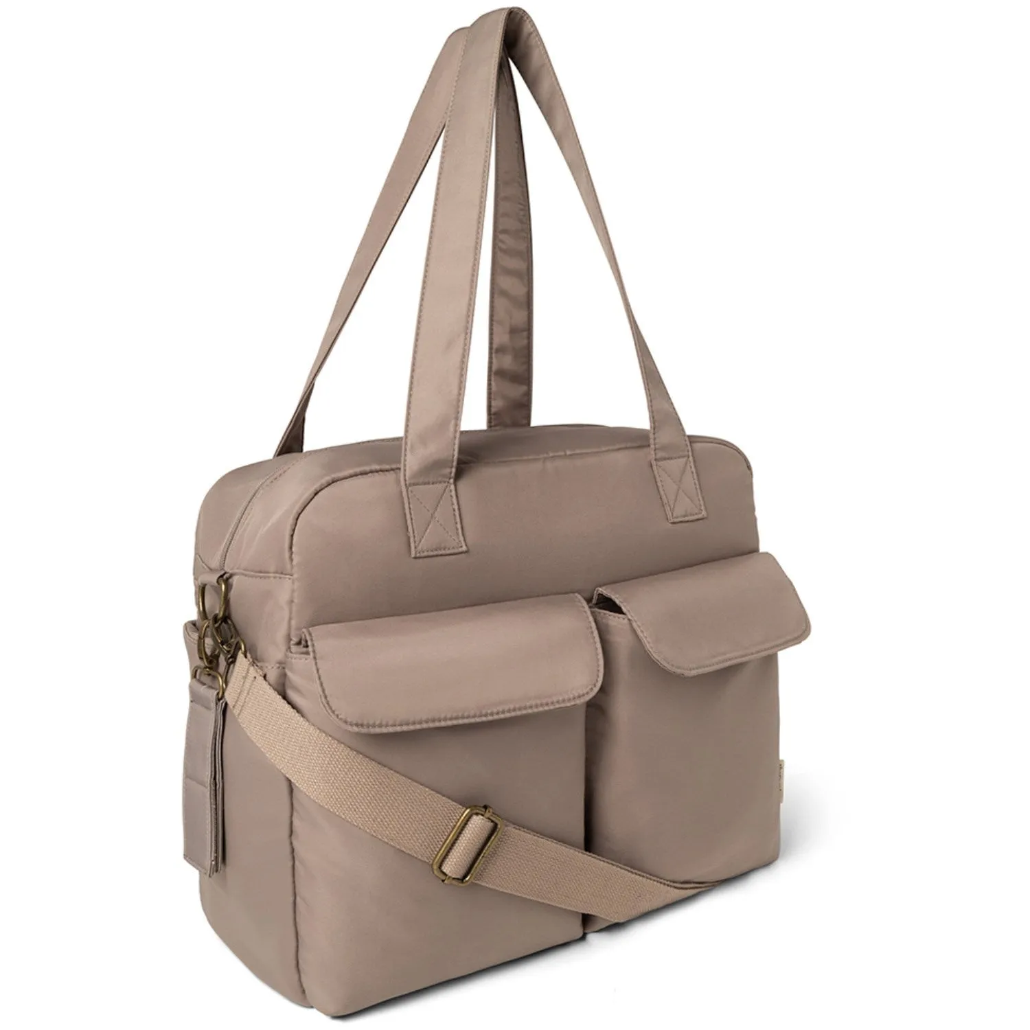 That's Mine Earth Brown Benne Nursing Bag
