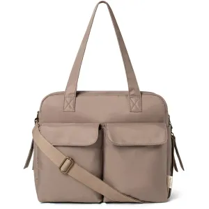 That's Mine Earth Brown Benne Nursing Bag
