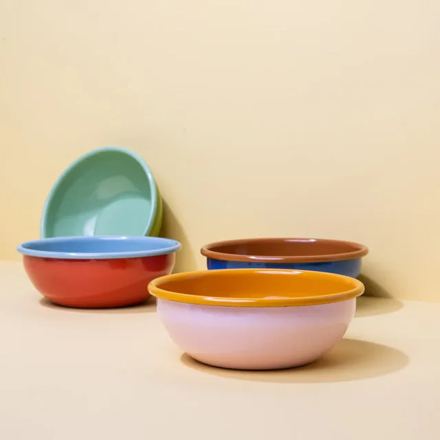 The Get Out x CCH 24 oz Cereal Bowl - Blue & Brown