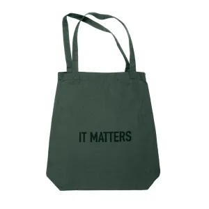 The Organic Company It Matters Bag, Dark Green