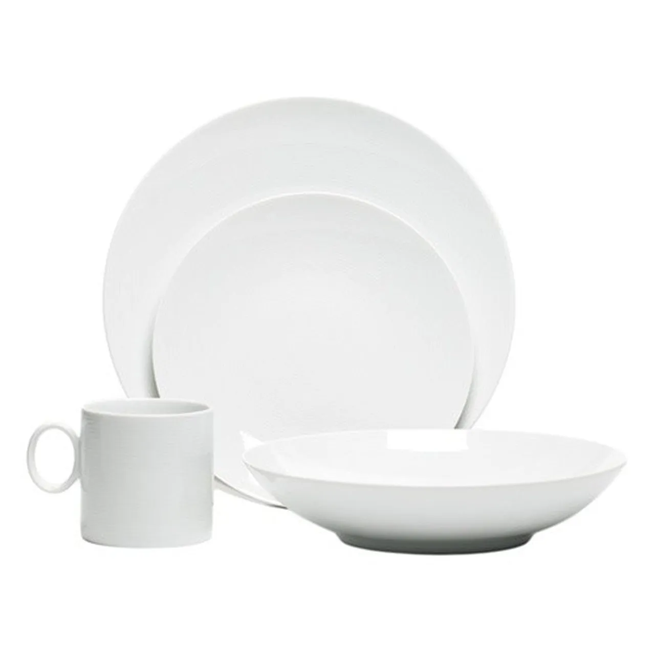 Thomas | 16-Pc Loft Dinnerware Set - White