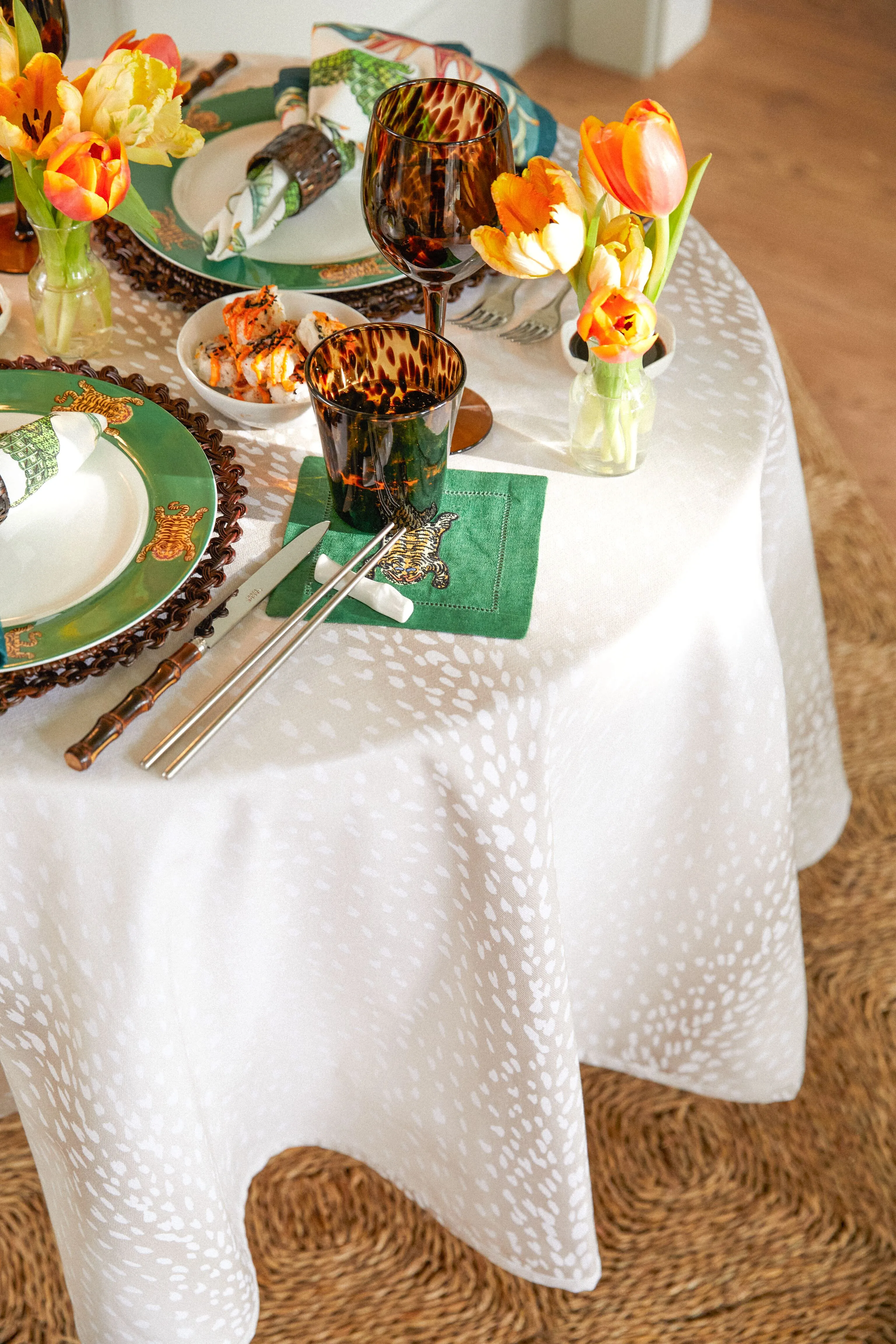 Tibetan Tiger Dinner Plate