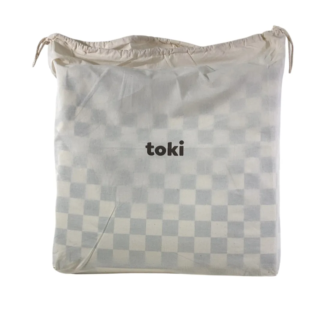 Toki Kids Vegan Leather Cover, Checker Matcha, Standard