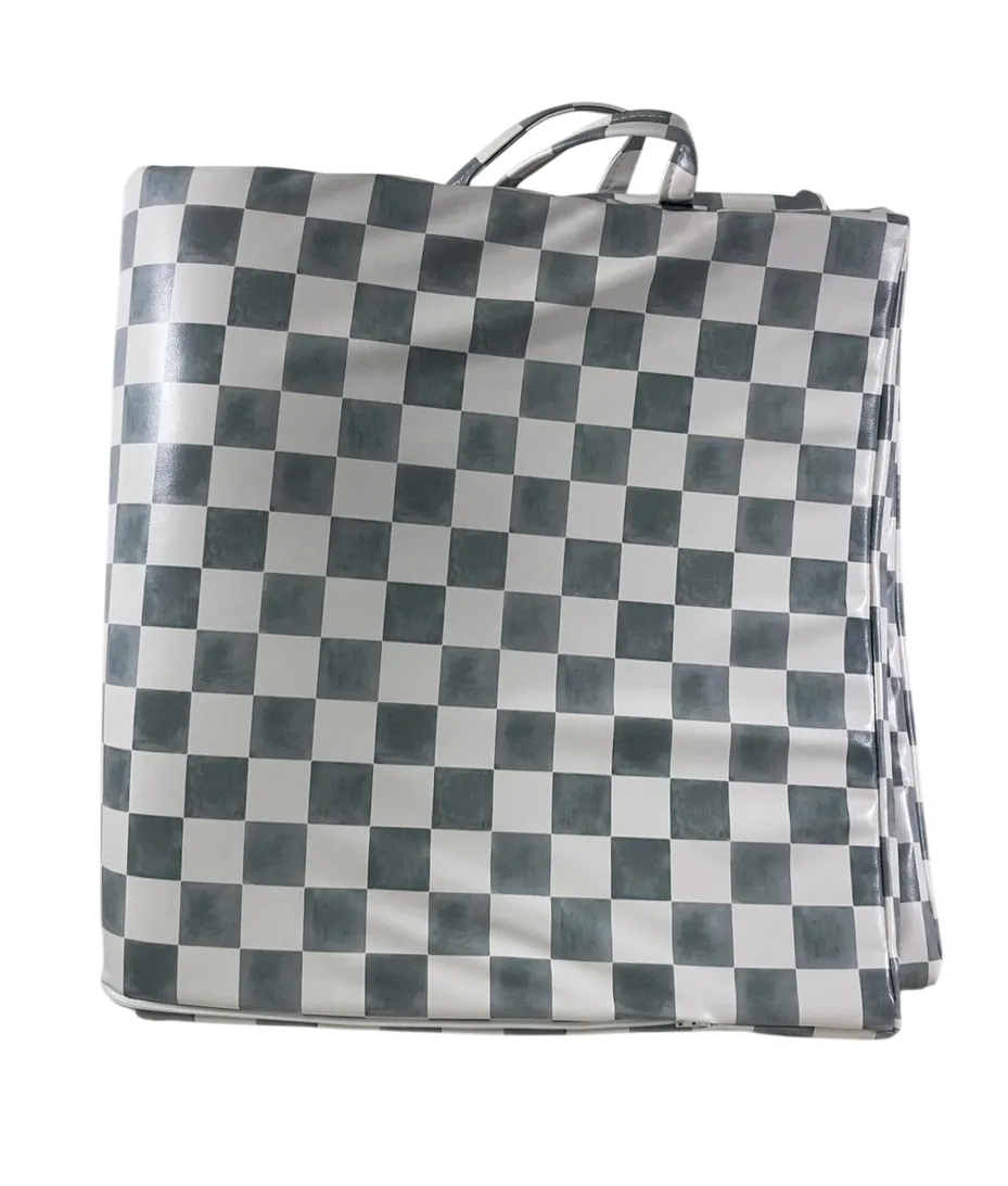 Toki Kids Vegan Leather Cover, Checker Matcha, Standard