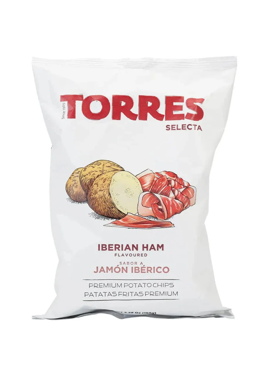 Torres Iberico Ham Potato Crisps 150g