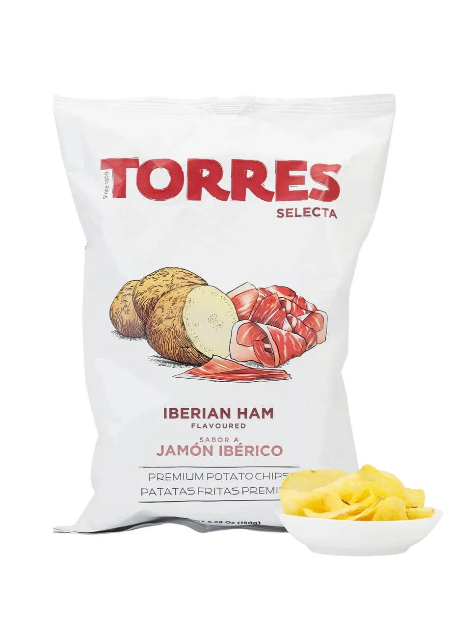 Torres Iberico Ham Potato Crisps 150g
