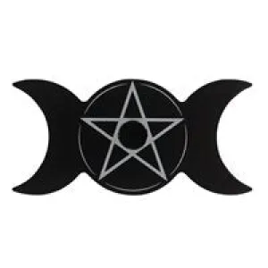 TRIPLE MOON SPELL CANDLE HOLDER