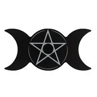 TRIPLE MOON SPELL CANDLE HOLDER