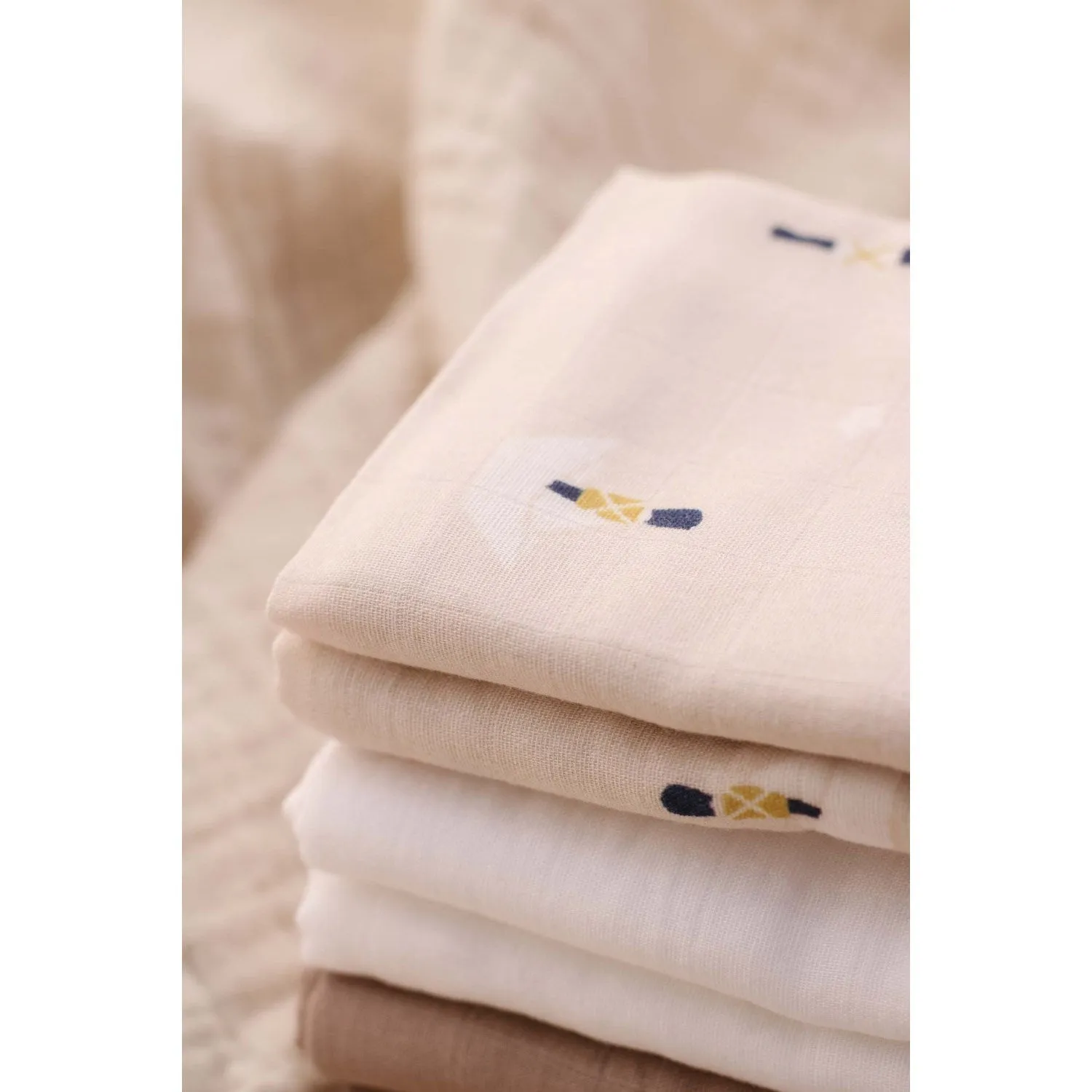 Vanilla COPENHAGEN Tin Stickman Muslins 6 Pack