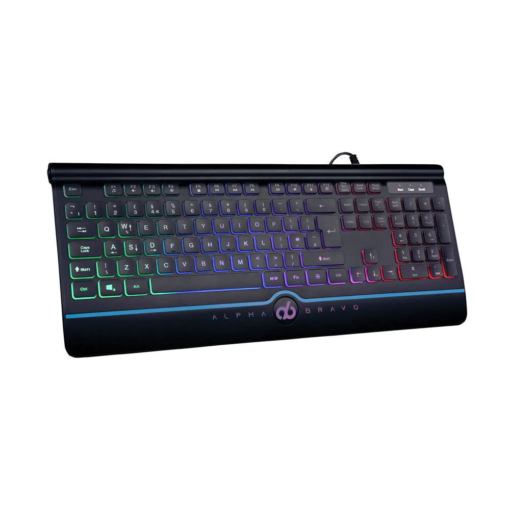 Veho Alpha Bravo GK1 USB Wired Gaming Keyboard  UK Layout