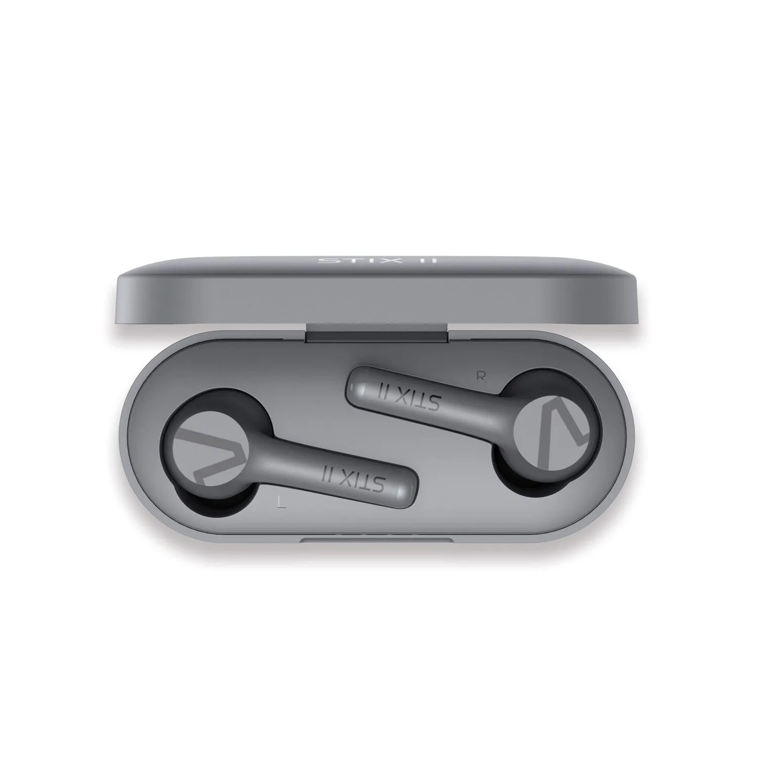 Veho STIX II True Wireless Earphones  Platinum Grey