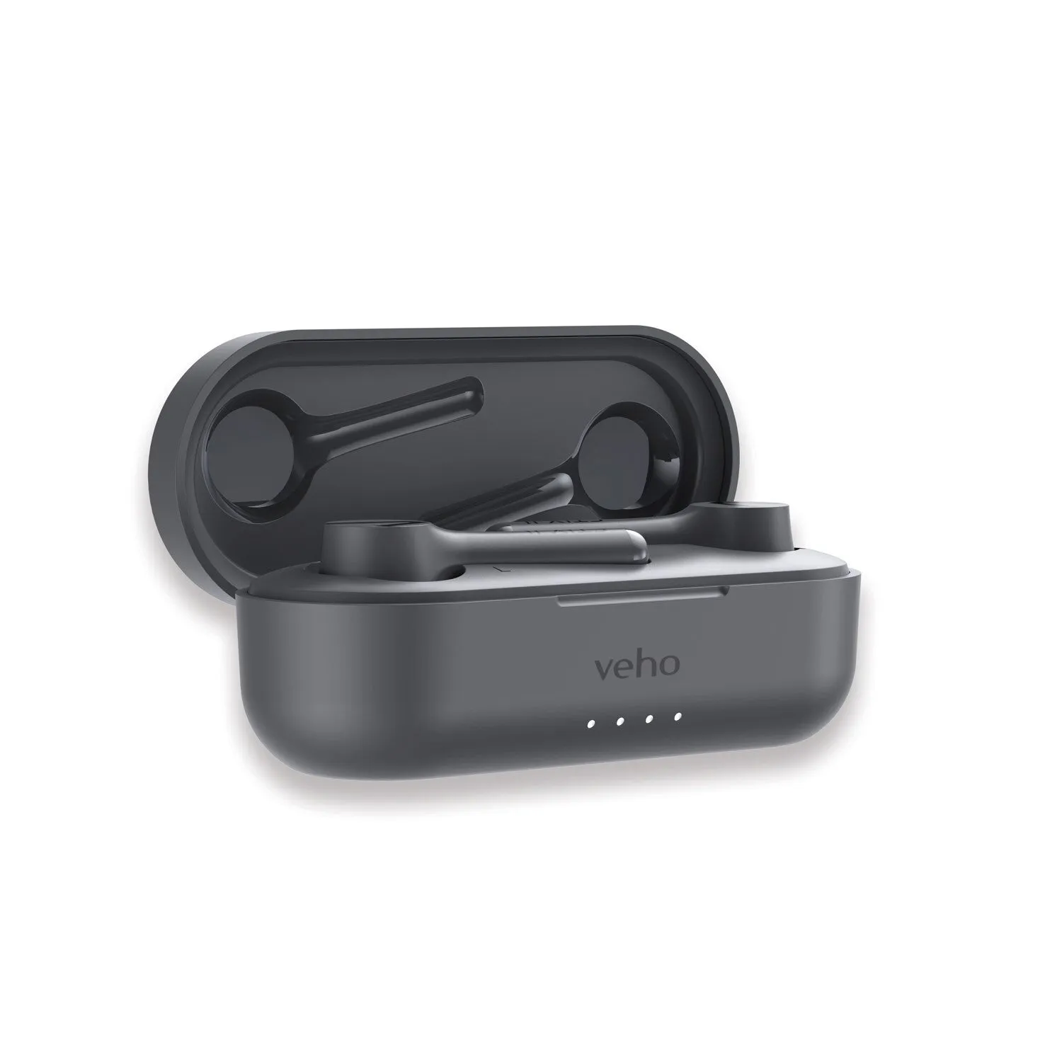 Veho STIX II True Wireless Earphones  Platinum Grey