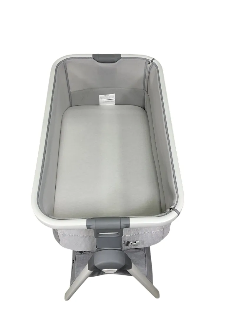 Venice Child California Dreaming Portable Bedside Bassinet, Gray
