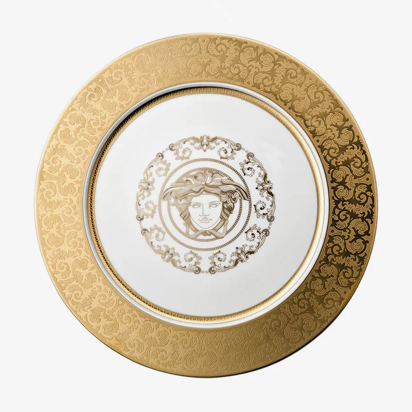 Versace | Medusa Gala Gold Service Plate