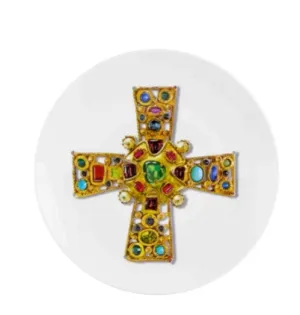 Vista Alegre | Christian Lacroix - Love Who You Want Dessert Plate "Byzantine"
