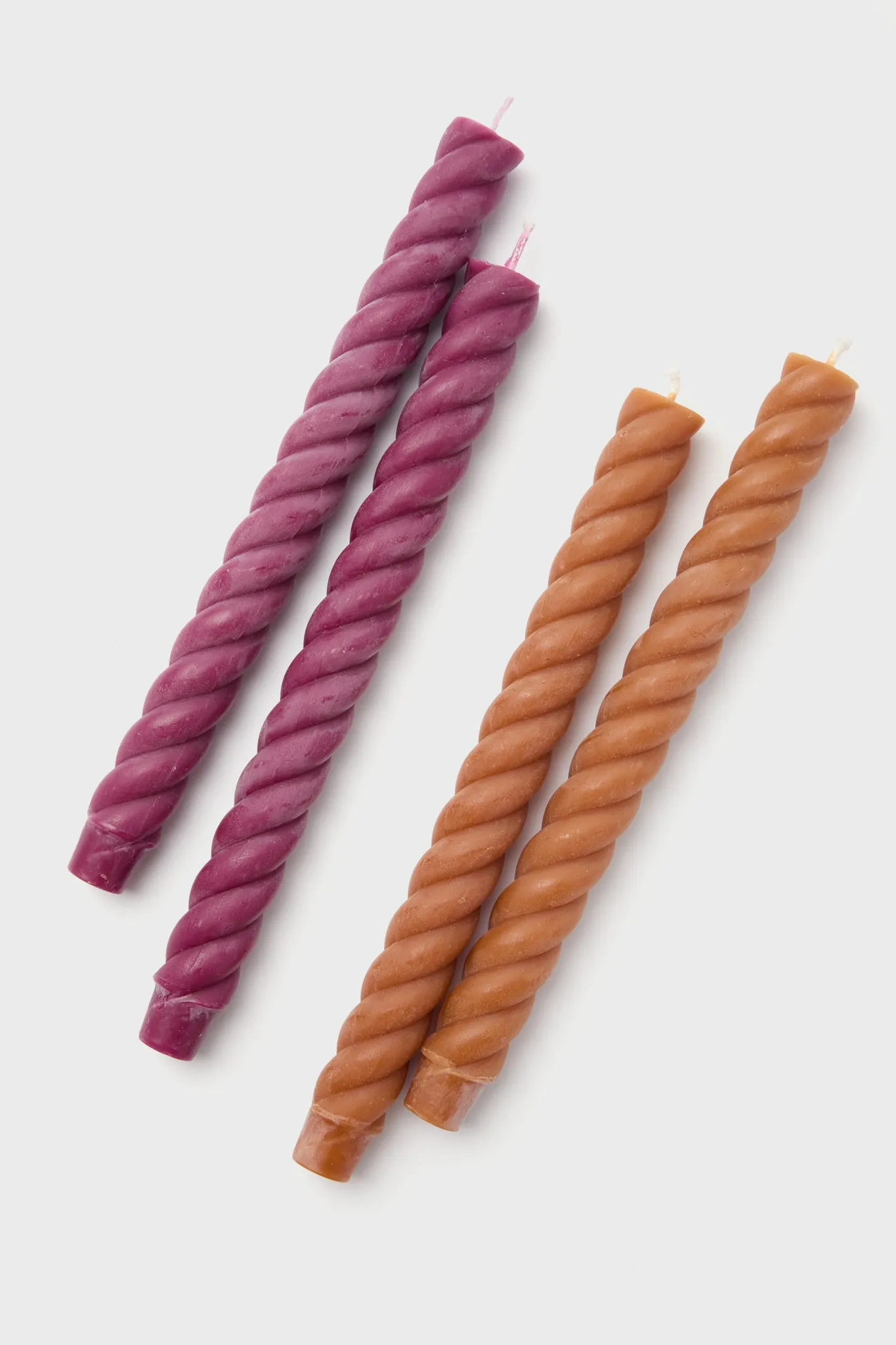 Wild Plum Rope Tapers Pair