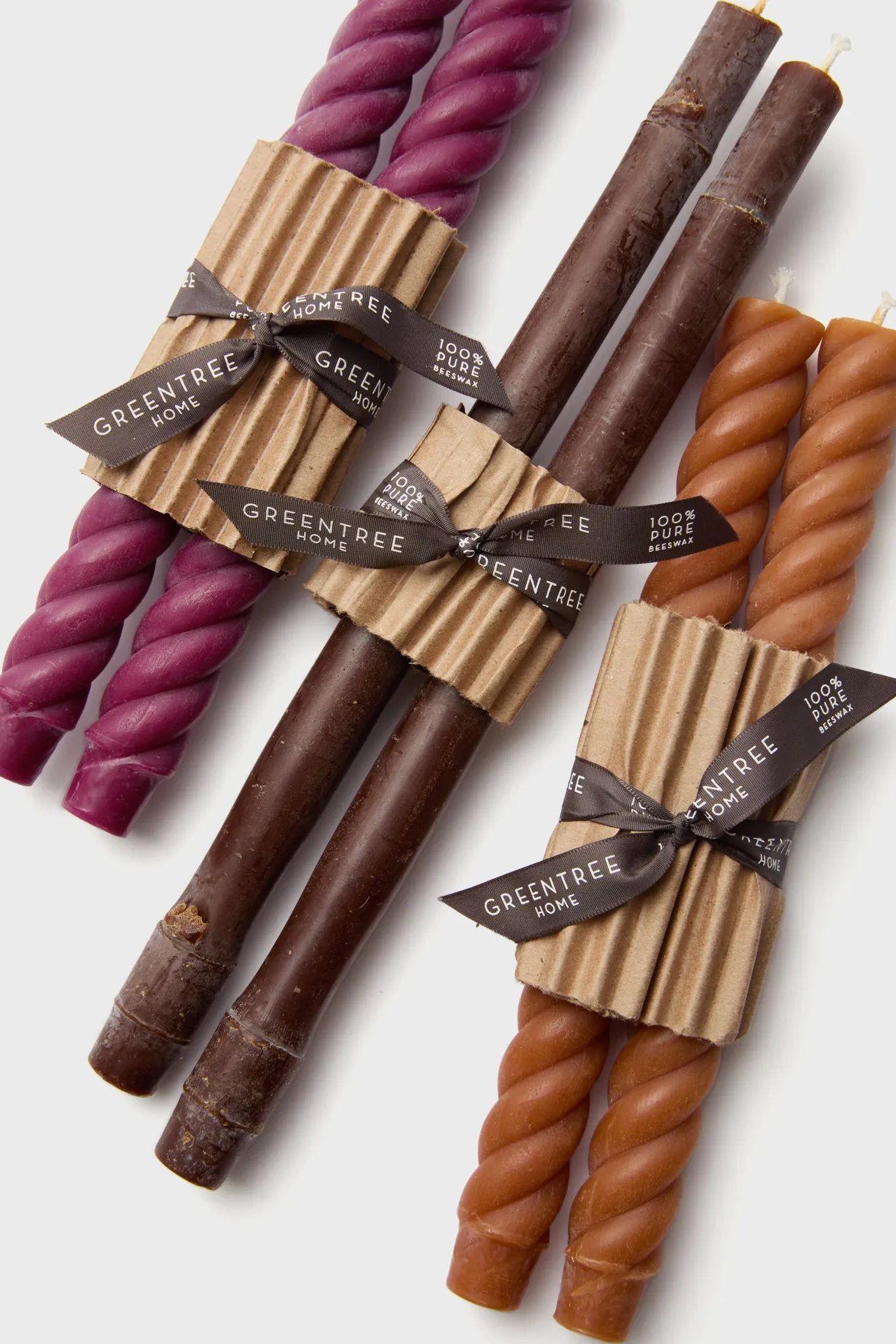 Wild Plum Rope Tapers Pair