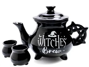 WITCHES BREW TEA SET