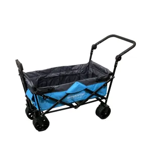 Wonderfold S3 Outdoor Utility Wagon, Aqua Grey