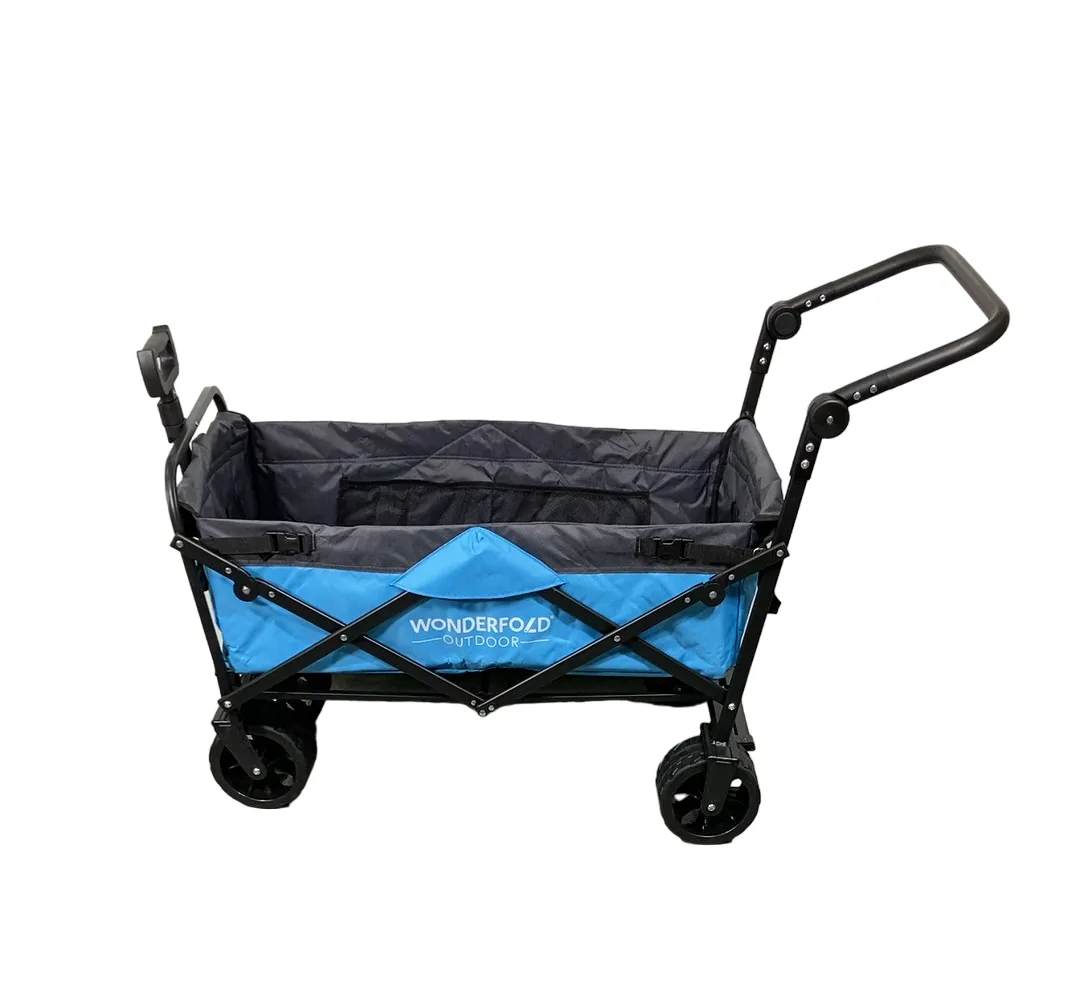 Wonderfold S3 Outdoor Utility Wagon, Aqua Grey