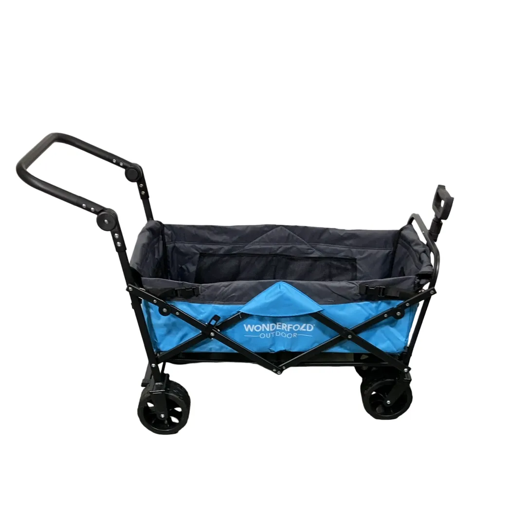 Wonderfold S3 Outdoor Utility Wagon, Aqua Grey